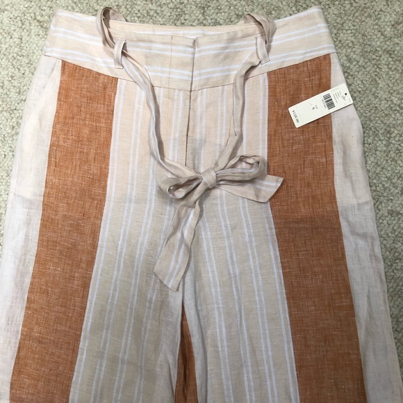 Anthropologie Pants - Darling linen pants by Anthropologie! Size 6. NWT!